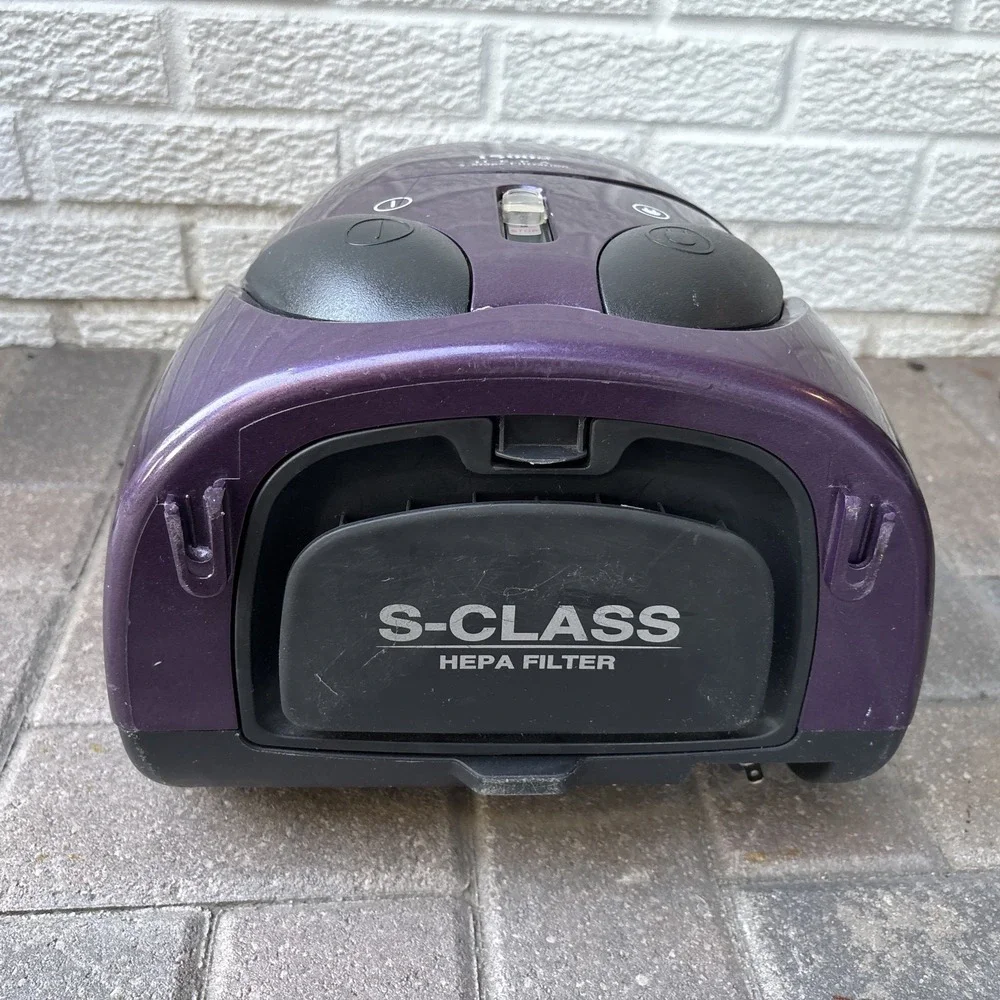 Ricarr 1500 M HEPA Purple Canister Vacuum Cleaner Only- No Attachments